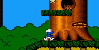The Smurfs NES Screenshot