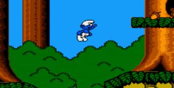 The Smurfs NES Screenshot