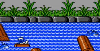 The Smurfs NES Screenshot