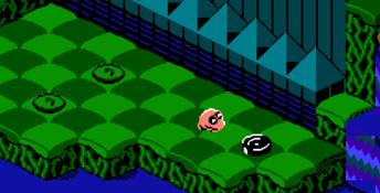 Snake Rattle n Roll (1990) NES Screenshot