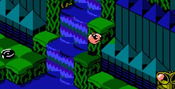 Snake Rattle n Roll (1990) NES Screenshot