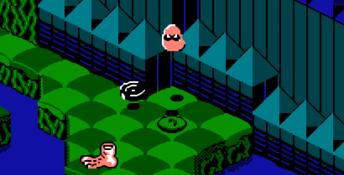Snake Rattle n Roll (1990) NES Screenshot