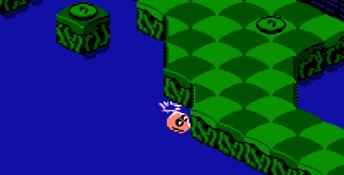Snake Rattle n Roll (1990) NES Screenshot