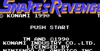 Snake's Revenge NES Screenshot