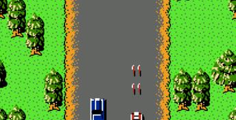 Spy Hunter NES Screenshot