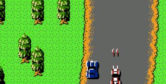 Spy Hunter NES Screenshot