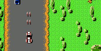 Spy Hunter NES Screenshot