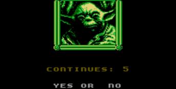 Star Wars: The Empire Strikes Back NES Screenshot