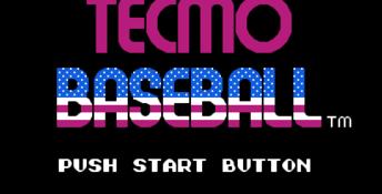 Tecmo Baseball NES Screenshot