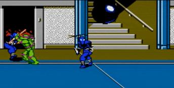 Teenage Mutant Ninja Turtles 2: The Arcade Game NES Screenshot