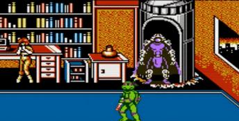Teenage Mutant Ninja Turtles 2: The Arcade Game NES Screenshot