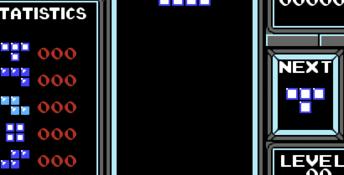 Tetris Nintendo NES Screenshot