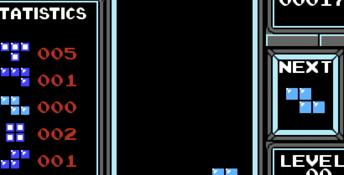 Tetris Nintendo NES Screenshot