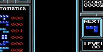 Tetris Nintendo NES Screenshot