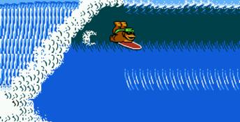 Town & Country Surf Designs NES Screenshot