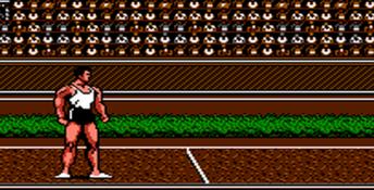 Track & Field II NES Screenshot