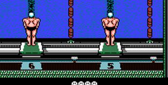 Track & Field II NES Screenshot