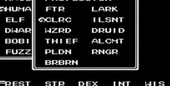 Ultima 3: Exodus NES Screenshot
