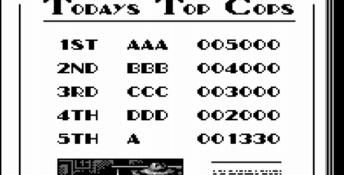 The Untouchables NES Screenshot