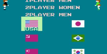 Volleyball (1986) NES Screenshot