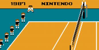 Volleyball (1986) NES Screenshot