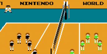 Volleyball (1986) NES Screenshot