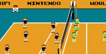 Volleyball (1986) NES Screenshot