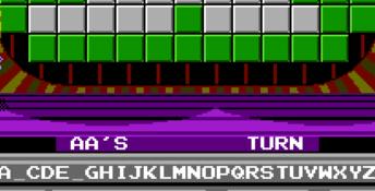 Wheel of Fortune Junior Edition NES Screenshot