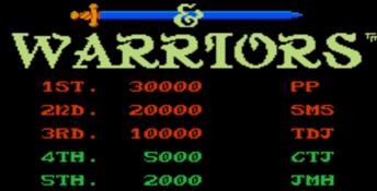 Wizards & Warriors NES Screenshot