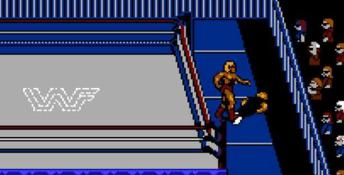 WWF WrestleMania: Steel Cage Challenge NES Screenshot