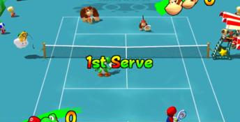 Mario Tennis GameCube Screenshot