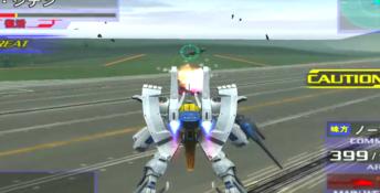 Mobile Suit Gundam Gundam vs Zeta Gundam GameCube Screenshot