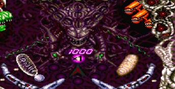 Alien Crush PC Engine Screenshot