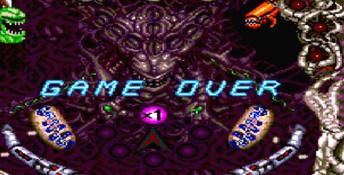 Alien Crush PC Engine Screenshot