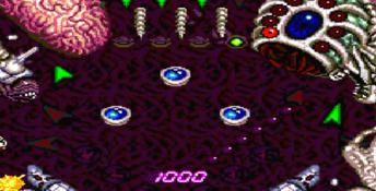 Alien Crush PC Engine Screenshot
