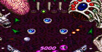 Alien Crush PC Engine Screenshot