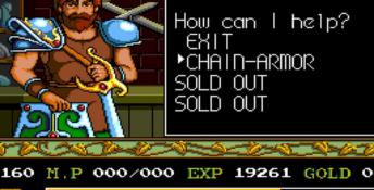 Ys I: Ancient Ys Vanished PC Engine Screenshot