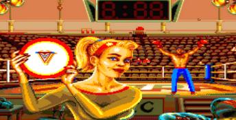 Andre Panza Kick Boxing PC Engine Screenshot