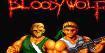 Bloody Wolf PC Engine Screenshot