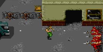 Bloody Wolf PC Engine Screenshot