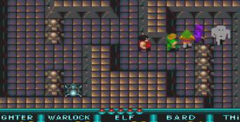 Dungeon Explorer PC Engine Screenshot