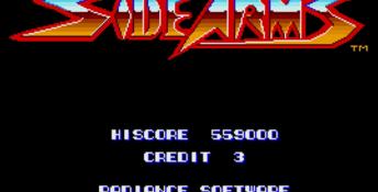 Side Arms PC Engine Screenshot
