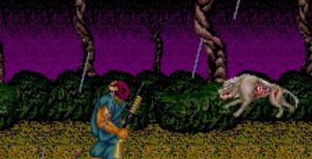 Splatterhouse PC Engine Screenshot