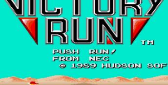 Victory Run PC Engine Screenshot