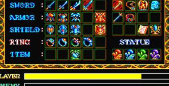 Ys 3: Wanderer from Ys PC Engine Screenshot