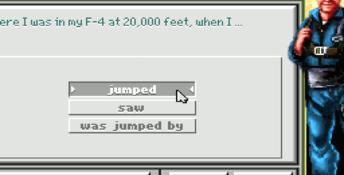Chuck Yeager's Air Combat PC Screenshot