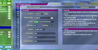 The F.A. Premier League Football Manager 2000 PC Screenshot