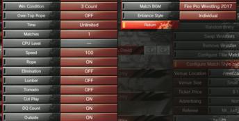 Fire Pro Wrestling World - Fire Promoter