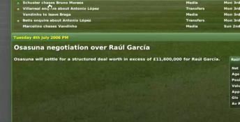 Football Manager 2007 PC Screenshot