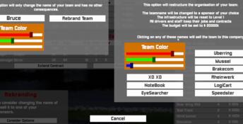 Formula Racing Manager PC Screenshot